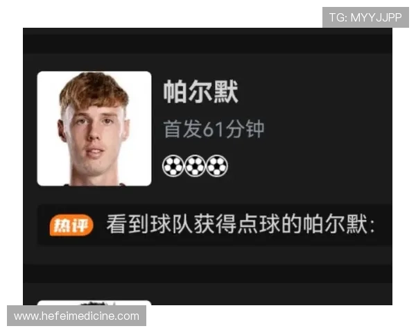 英超25轮最佳候选帕尔默领衔